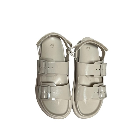 CUSHIONAIRE Women's 38 7.5 Feather cloud recovery slide sandals with +Comfort - Picture 5 of 8